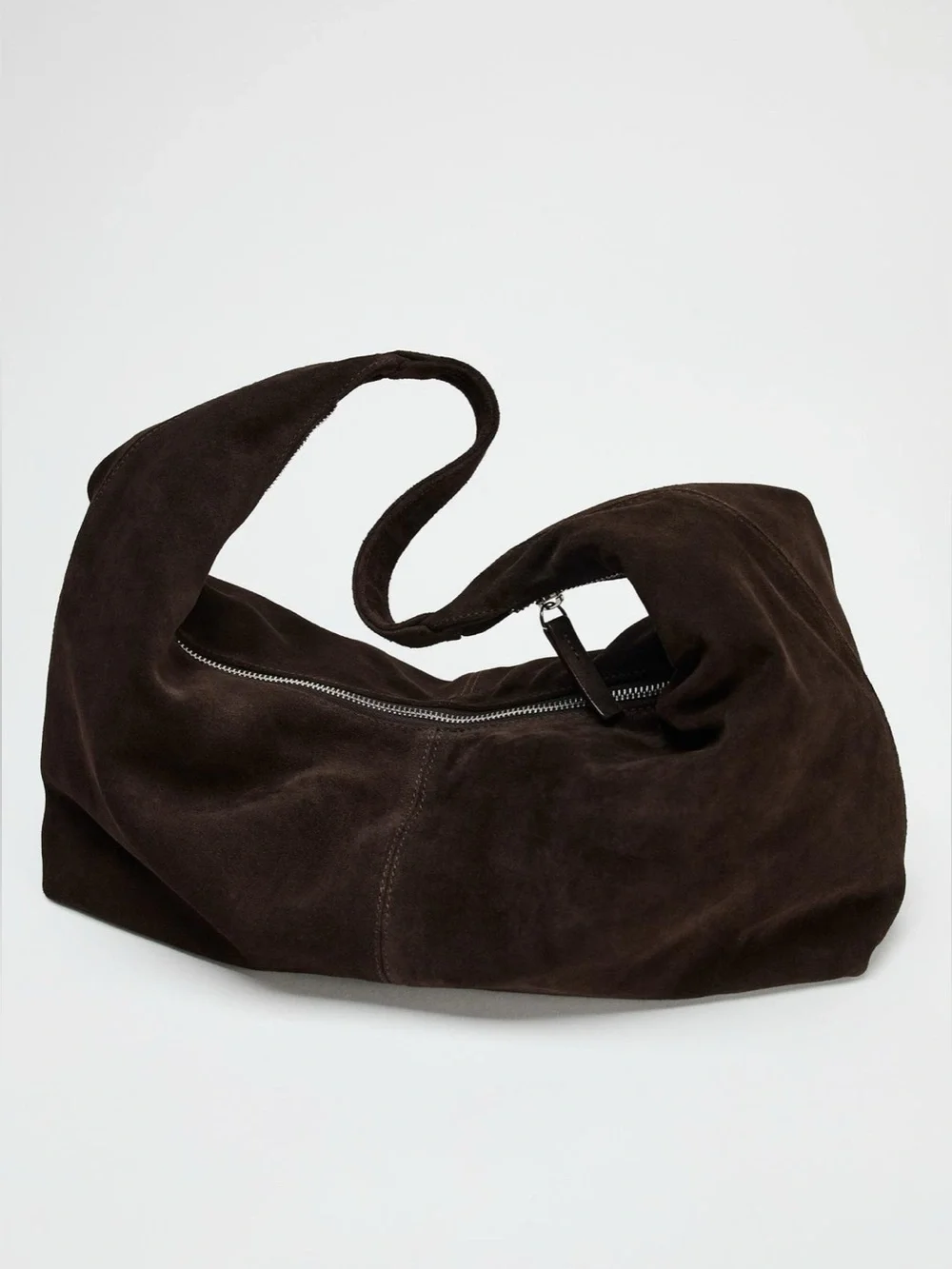 Zara Suede Shoulder Bag